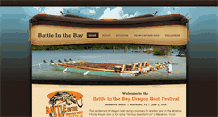 Desktop Screenshot of battleinthebaydragonboat.com